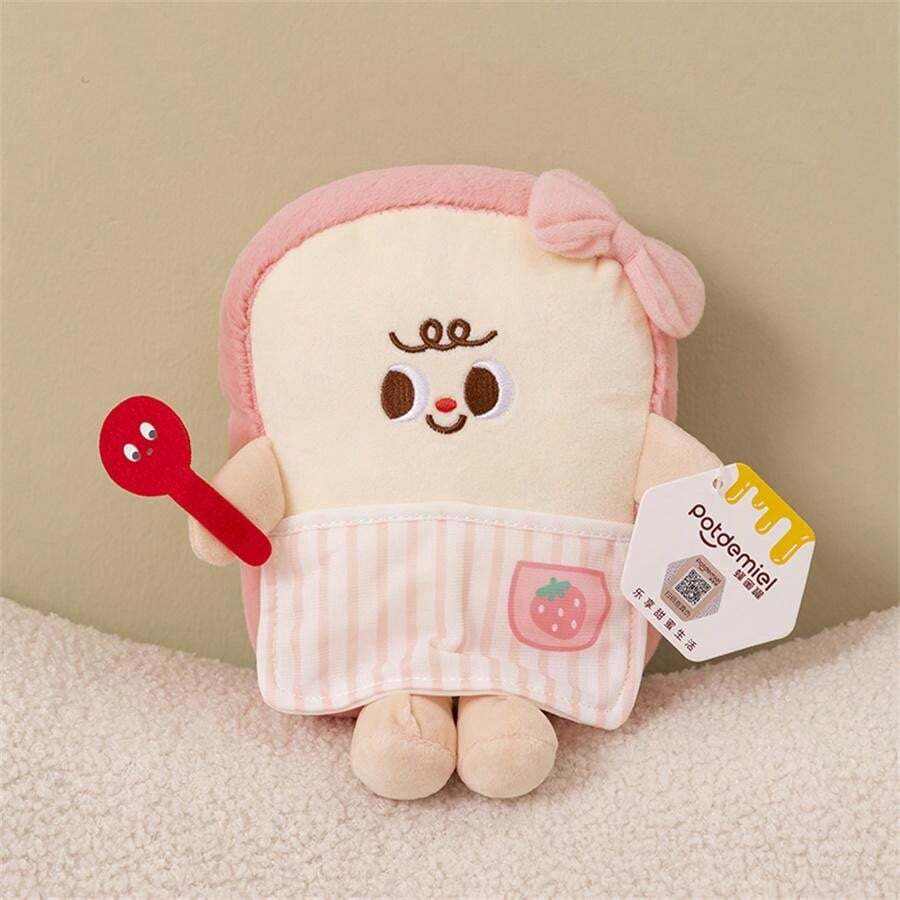 Food Set Dolls, Burgers, French Fries, Hot Dogs, Croissants, Toast