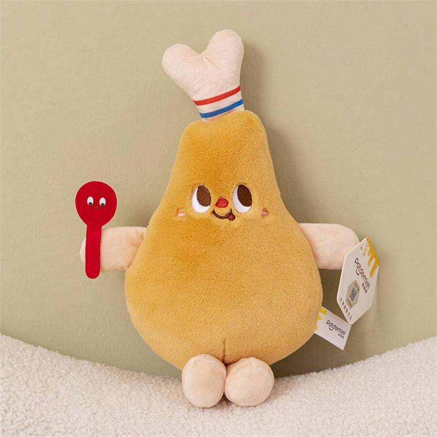 Food Set Dolls, Burgers, French Fries, Hot Dogs, Croissants, Toast