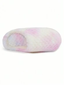 圣诞特惠！女士家居拖鞋，全新配色，随机扎染工艺，渐变色和简约设计，物超所值 - 漸層粉 - 查看 6