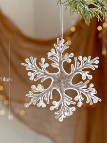 1pc Christmas Hanging Decorations, Plastic Christmas Trees, Christmas Crutches, Christmas Butterflies, Christmas Snowflakes, Christmas Elk, Christmas Angels, Christmas Tree DIY Decorations Pendant, Holiday Party Wedding Decorations, Christmas Decorations Crystal Acrylic Pendant, New Year Party Decorations Hanging Decorations, 6PCS/6cm Shiny Shatterproof Christmas Ball Pendant, Christmas Tree Decorations, Christmas Party Decorations Christmas Ball, For Holiday Parties, Christmas Parties, Halloween Decor, Live Decor, Holiday Decor, Home Decor, Office Decor, Party Gifts, Room Decor, Aesthetic Room Decor, Bedroom Decor, Home Decor, Christmas Party Decor, Christmas, Happy New Year, Christmas Presents, Christmas Decorations - Multicolor - View 6