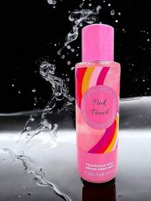 V.V. Love Body Mist Perfume For Women, 250ml Body Mist With Fruity Aroma Perfectly For Ladies, Immerse Yourself In A World Of Sensuality And Elegance - الخوخ الوردي - مشاهدة 3