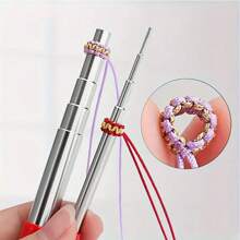 Kìm mũi tròn bằng thép cacbon 3/2/1 thanh thép không gỉ dùng để làm đồ trang sức, dụng cụ sửa chữa hạt, cung cấp bộ dụng cụ làm vòng dây, kìm làm vòng dây dùng để làm đồ trang sức - dụng cụ - Xem 3