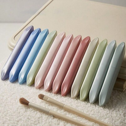 12 pixuri fluorescente pentru evidențiere, evidențiatoare cu vârf moale pentru ochi, pixuri marcatoare pentru jurnal