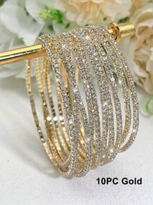 Bracelet de tennis ultra-fin de 2 mm avec perles en cristal blanc, élastique pour femmes