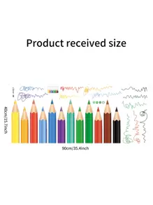 1 件 PVC 墙贴，卡通可爱草莓和花卉图案墙贴，适用于家庭、贴纸、墙贴、乙烯基贴花，用于家庭装饰、春季装饰品让您的家焕然一新、Rama 装饰贴纸礼物生日毕业 - 彩色 - 查看 6