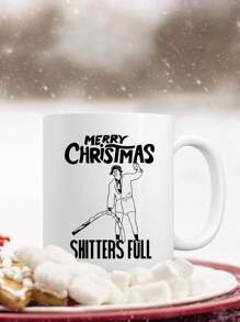 1pc 11zo Christmas Coffee Mugs,Christmas Mug Ceramic,Reusable,Autumn Coffee Cup,Vivid Ventures Shitters Full Coffee Mug - Griswold Christmas Vacation Gift - Funny Mug Cousin Eddie National Lampoons, Xmas Christmas Decor,Fall Decor,Pumpkin Spice,Autumn Decor,Thanksgiving Gift,Pumpkin Mug,Christmas Party Cup Back To School