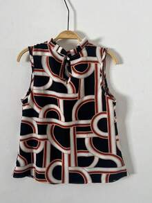 New 2024 Printed Tank Top - 黑色 - 查看 2