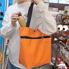 1/2pcs Foldable Wheeled Shopping Cart, Lightweight Collapsible Delivery Bag, Foldable Bag Lightweight Grocery Tote, Foldable Portable Supermarket Shopping Cart, Compact Multi-Function Storage Bag With Wheels, Suitable For Daily Use - Multicolor - View 2