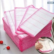 1 件超吸水厚洗碗布 - 可重复使用，非常适合厨房、浴室和户外清洁，干湿两用，涤纶，方形洗碗布，用于洗碗，吸水洗碗干燥垫 - 彩色 - 查看 5