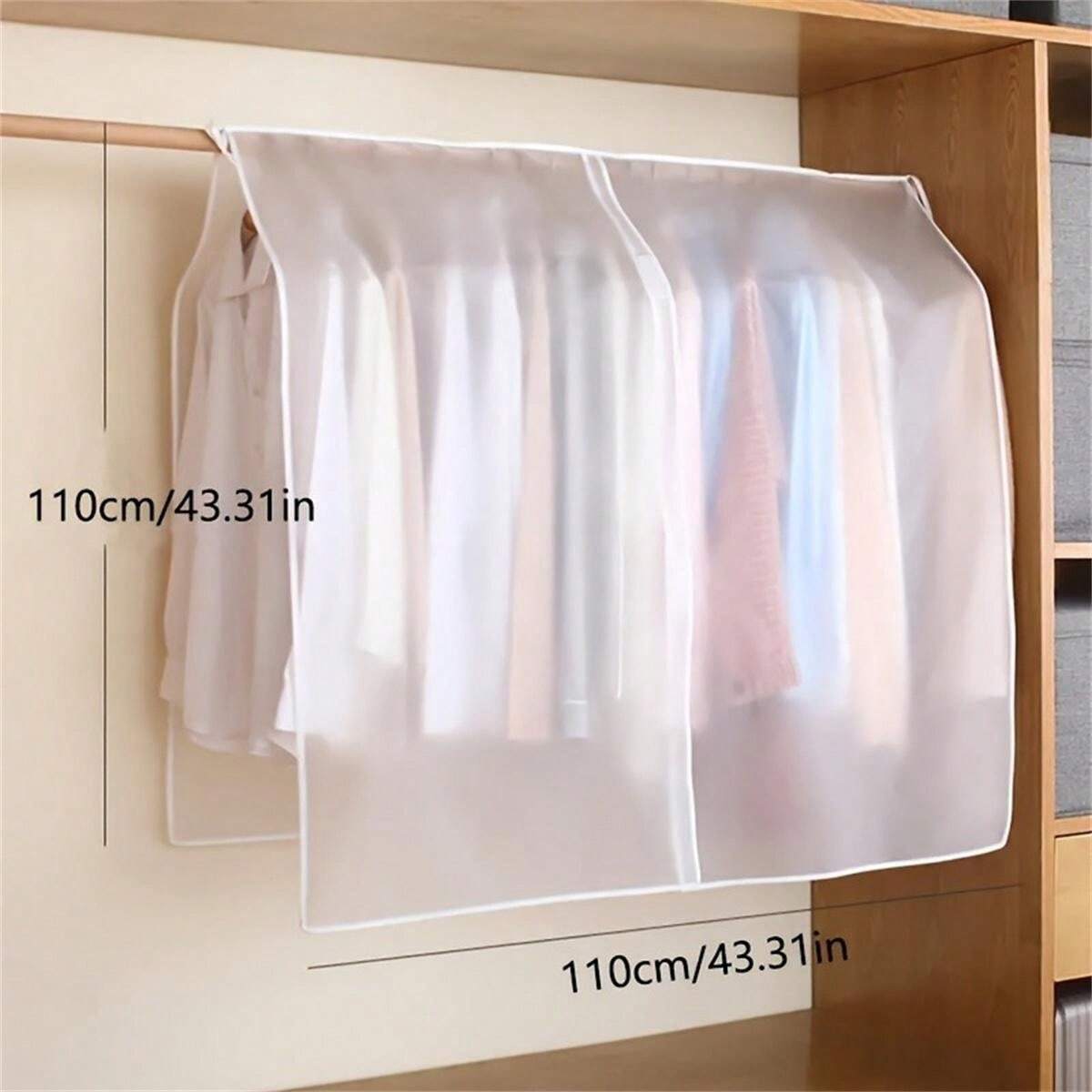 Rouleau De 362 Housses De Vêtement En Polyéthylène Transparent, Protection Contre Les Mites, Fabriqué Au UK