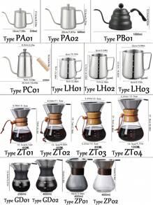 1pc Heat Resistant Glass Coffee & Tea Pot With Lid, Cloud-Shaped Pour Over Coffee Maker, Drip Filter Coffee Cup, Coffee Utensil,Coffee Drinking Kit, Coffee Camping Kit, Home Coffee Drinking Kit, School Supplies Back To School