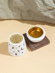 1 件现代简约圆形香炉装饰、书桌装饰、客厅家具配件 - 彩色 - 查看 4