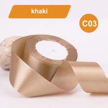 1 Rollo de 25 yardas de cinta de satén de 4 cm/1,57 pulgadas de ancho en colores variados - Perfecta para hacer lazos de rosas, decoraciones de pasteles y navideñas - Vibrante, suave, cintas para manualidades y envoltorios de regalos, Día de San Valentín