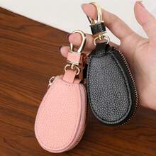 1 件多功能男女通用钥匙扣，大容量多功能钥匙扣收纳袋，紧凑简约的设计，便携式收纳钥匙、珠宝等，适用于秋季家居装饰，适用于旅行收纳袋、化妆包、化妆包、度假收纳袋、大容量化妆品收纳盒化妆盒，适用于口红、刷子、护肤品、手机、硬币、小物品，适用于家庭、礼物、度假和节日万圣节圣诞节多功能用途，波西米亚风