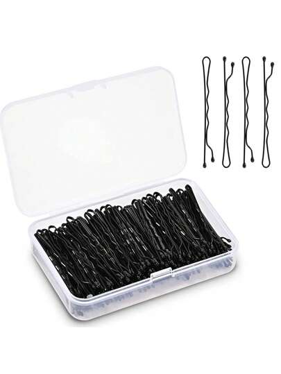 150pcs Women Solid Casual Bobby Pin For Daily Life, Hair Clips Claw Clips Hair Claws Hair Barrettes
