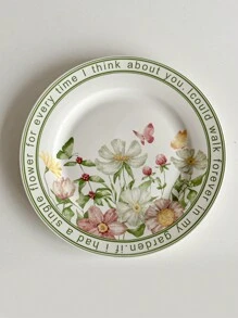 1/2pcs Coffee Cup And Saucer Set Afternoon Tea Cupcake Plate Mug Cup Vintage Ceramic Cup School Supplies Back To School