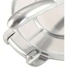 8 Inch Tortilla Press Tortilla Maker  Aluminum Tortilla Dough Press For Flour Tortilla Pie Crusts For Home Kitchen (Silver) - Silver - View 6