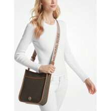 Michael Kors Michael_kors | Luisa Large Signature Logo Messenger Bag
