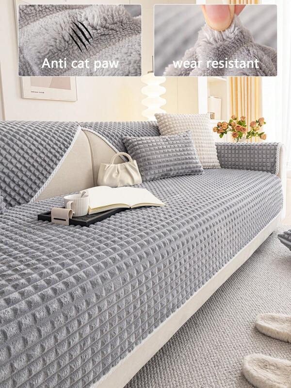 1 pezzo Cuscino per divano a scacchiera, copridivano decorativo moderno per tutte le stagioni per il soggiorno e la camera da letto