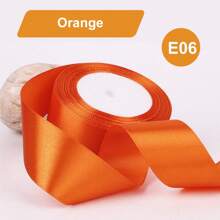1 Rollo de 25 yardas de cinta de satén de 4 cm/1,57 pulgadas de ancho en colores variados - Perfecta para hacer lazos de rosas, decoraciones de pasteles y navideñas - Vibrante, suave, cintas para manualidades y envoltorios de regalos, Día de San Valentín