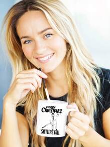 1pc 11zo Christmas Coffee Mugs,Christmas Mug Ceramic,Reusable,Autumn Coffee Cup,Vivid Ventures Shitters Full Coffee Mug - Griswold Christmas Vacation Gift - Funny Mug Cousin Eddie National Lampoons, Xmas Christmas Decor,Fall Decor,Pumpkin Spice,Autumn Decor,Thanksgiving Gift,Pumpkin Mug,Christmas Party Cup Back To School