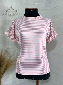 Women Blouses - 紫丁香色 - 查看 5