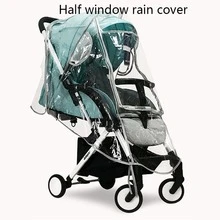 Stroller Rain Cover, High Landscape Stroller Rain Cover, Stroller Windproof Cover Universal Fit - Multicolor - View 12