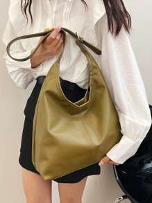 This Year's Popular Fashion Large Handbag For Women, New Design Shoulder Bag, Tote Bag - Green - View 11