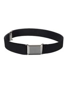 1pc Kids Magnetic Buckle Elastic Waist Belt,Simple & Fashionable Clothing Decor For Wedding, Party, Performance, Suitable For Boys And Girls, Daily Wear, Holiday & Birthday Gift