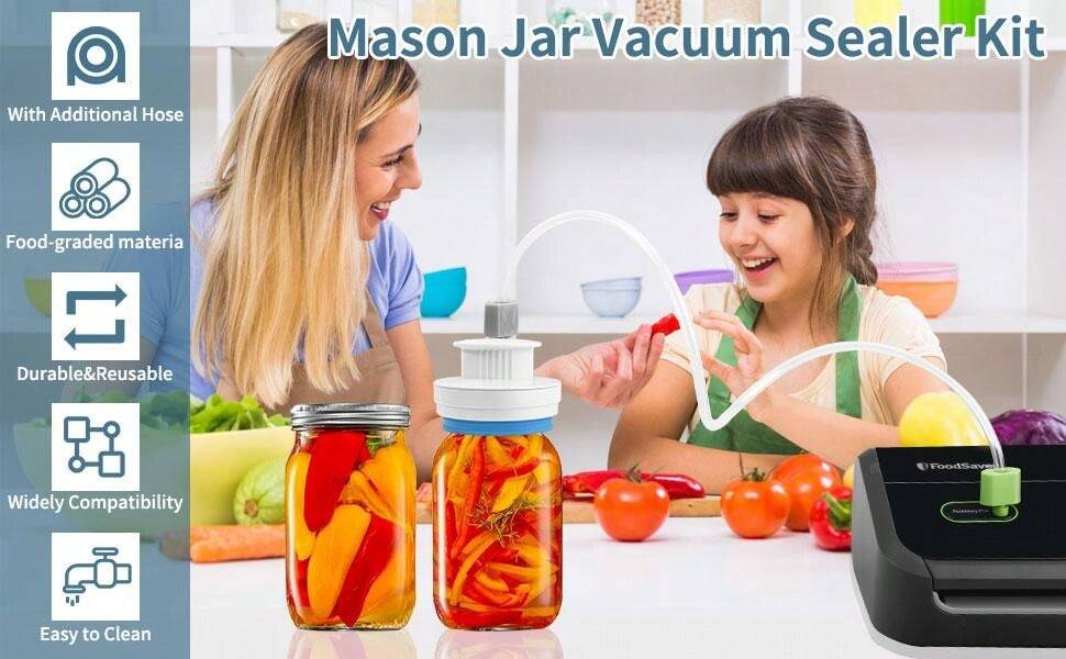 Upgrade Canning Sealer Kit For Mason Jars Jar Sealer Set With Hoses