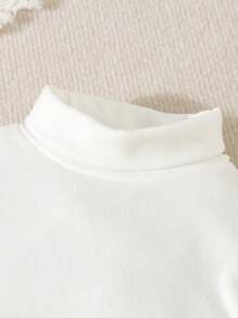 Baby Boys Warm High-Neck Bodysuit, Autumn/Winter