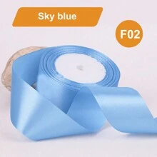 1 Rollo de 25 yardas de cinta de satén de 4 cm/1,57 pulgadas de ancho en colores variados - Perfecta para hacer lazos de rosas, decoraciones de pasteles y navideñas - Vibrante, suave, cintas para manualidades y envoltorios de regalos, Día de San Valentín