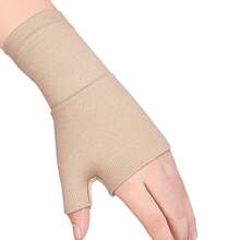 1 paio di guanti di compressione per il polso, manica di supporto per polso e pollice, accessori per fascia sportiva