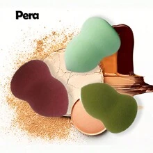 Kit 3 Pear Drop Sponge Blender Mixed For Makeup Foundation And Concealer T 1 - 什錦 - 查看 3
