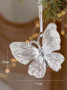 1pc Christmas Hanging Decorations, Plastic Christmas Trees, Christmas Crutches, Christmas Butterflies, Christmas Snowflakes, Christmas Elk, Christmas Angels, Christmas Tree DIY Decorations Pendant, Holiday Party Wedding Decorations, Christmas Decorations Crystal Acrylic Pendant, New Year Party Decorations Hanging Decorations, 6PCS/6cm Shiny Shatterproof Christmas Ball Pendant, Christmas Tree Decorations, Christmas Party Decorations Christmas Ball, For Holiday Parties, Christmas Parties, Halloween Decor, Live Decor, Holiday Decor, Home Decor, Office Decor, Party Gifts, Room Decor, Aesthetic Room Decor, Bedroom Decor, Home Decor, Christmas Party Decor, Christmas, Happy New Year, Christmas Presents, Christmas Decorations - Multicolor - View 8