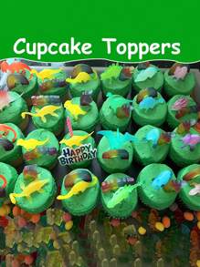 10 件/20 件夜光迷你恐龙模型、派对礼品、恐龙装饰、礼品袋填充物、皮纳塔填充物、课堂奖品、礼盒礼品、万圣节糖果(仅限成人)、装饰品