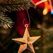 圣诞树五角星挂钩圣诞挂钩卡通挂钩造型挂饰挂钩创意圣诞树挂钩装饰钩旋转树饰铁丝衣架形螺旋圣诞节圣诞装饰挂钩最佳礼物 - 彩色 - 查看 4