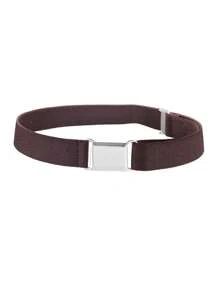 1pc Kids Magnetic Buckle Elastic Waist Belt,Simple & Fashionable Clothing Decor For Wedding, Party, Performance, Suitable For Boys And Girls, Daily Wear, Holiday & Birthday Gift