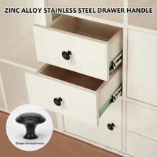 20 个装，金色简约单孔橱柜抽屉拉手，极具吸引力的厨房创意抽屉家具五金，衣柜把手，家具五金旋钮，厨房橱柜拉丝金属镀铬门抽屉柜把手 - 彩色 - 查看 7