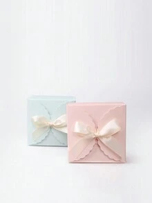 10pcs/Set Handmade Soap Gift Boxes, Baking/Candy Folding Paper Gift Boxes, Suitable For Packaging Gifts For Friends, Wedding Favorsjewelry Box,Jewellery Box,Jewelry Organiser For Women And Girls,Jewelry Holder, Ideal For Halloween Earrings,Necklace,Rings,And Wedding Accessories;Also Suitable For  Home Decor And Bridesmaid Gift - Multicolor - View 2