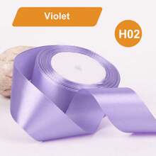 1 Rollo de 25 yardas de cinta de satén de 4 cm/1,57 pulgadas de ancho en colores variados - Perfecta para hacer lazos de rosas, decoraciones de pasteles y navideñas - Vibrante, suave, cintas para manualidades y envoltorios de regalos, Día de San Valentín