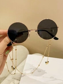 Butterfly Design Metal Fashion Eyeglass Chain (Eyeglasses Not Included) - Multicolor - View 2