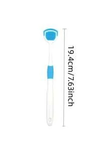 1pc Random Color Tongue Scraper, Reduces Oral Care Halitosis, Tongue Cleaner, Adult Tongue Cleaning Tool