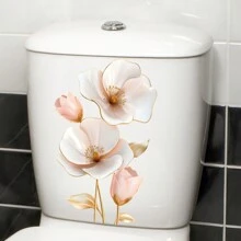 1 miếng dán tường in hình nắp bồn cầu hình bướm tulip thanh lịch, miếng dán trang trí phòng tắm chống thấm nước, miếng dán, miếng dán tường, miếng dán vinyl để trang trí nhà cửa, vật dụng trang trí mùa xuân làm mới ngôi nhà của bạn, miếng dán trang trí lễ hội quà tặng sinh nhật tốt nghiệp - Nhiều màu - Xem 11