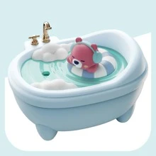 1 件装返校水力桌面加湿器，2 种喷雾模式：连续/间歇，7 色渐变照明，易填充设计 - 彩色 - 查看 17