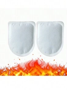 20pcs Self-Heating Foot Warmer Pads, Warm Body Stickers, Effective Cold Prevention, Long-Lasting Warmth, Includes Warm Waist Pads And Shoe Insole Heaters (1 Bag Contains 2 Pcs)