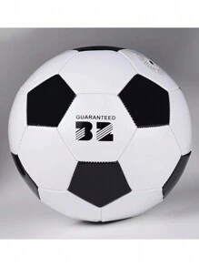 Balon De Futbol Clásico Color Blanco y Negro Numero #5 Tamaño 5 - Blanco y Negro - Ver 1