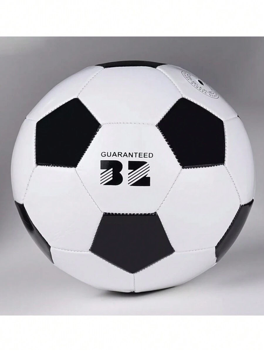 Balon De Futbol Clásico Color Blanco y Negro Numero #5 Tamaño 5 - Blanco y Negro - Ver 1