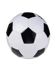 Balon De Futbol Clásico Color Blanco y Negro Numero #5 Tamaño 5 - Blanco y Negro - Ver 5