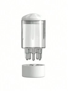 1 Máy Mát Xa Da Đầu Có Bóng Lăn Cho Ứng Dụng Tinh Dầu Mọc Tóc - trắng - Xem 7